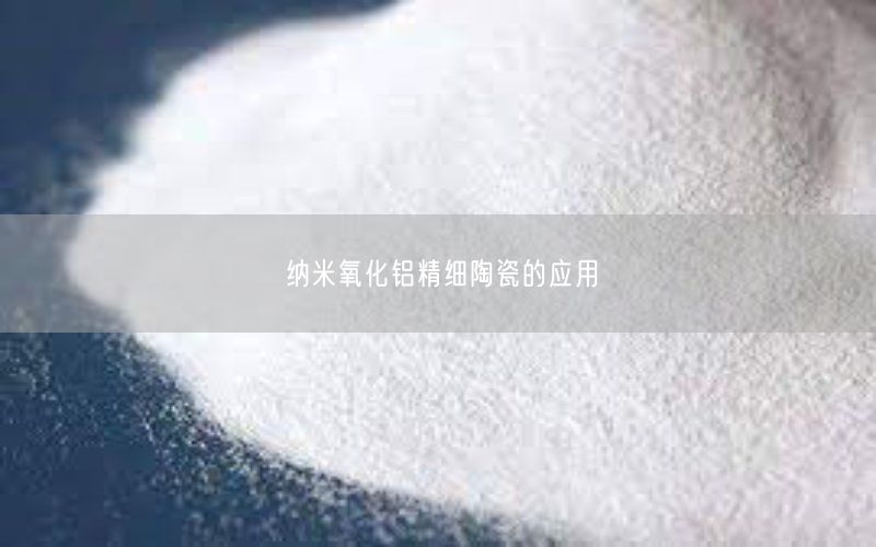 纳米氧化铝精细陶瓷的应用